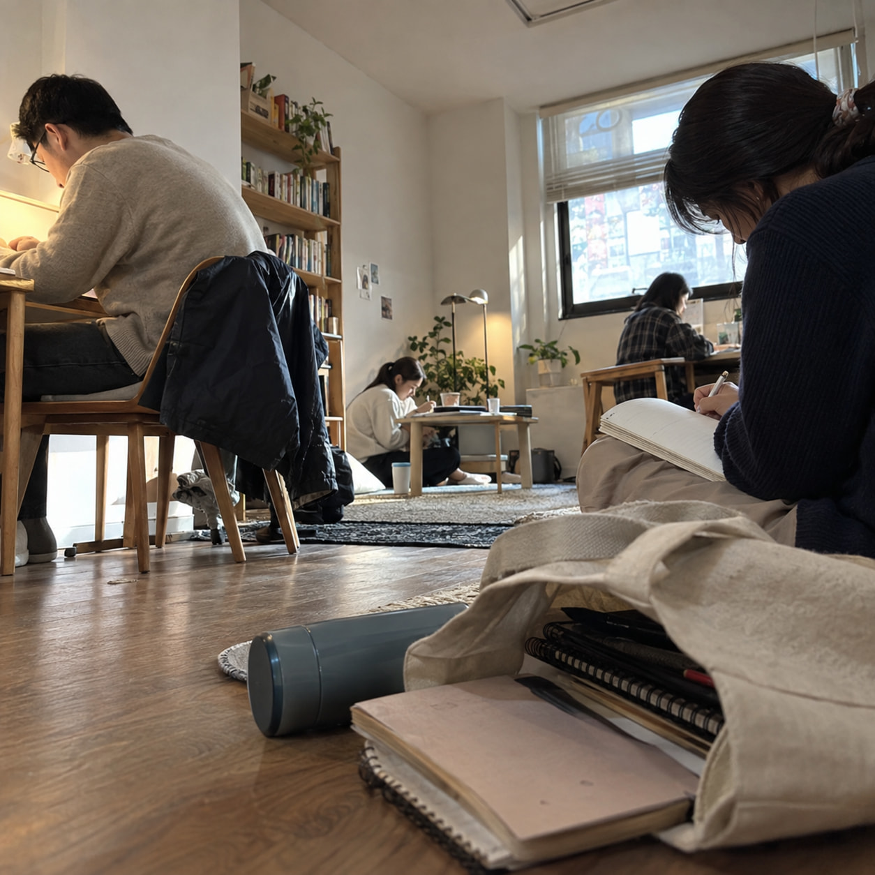 노션 없이 종이 계획표, 천천히 시작해요 모임 대표 이미지