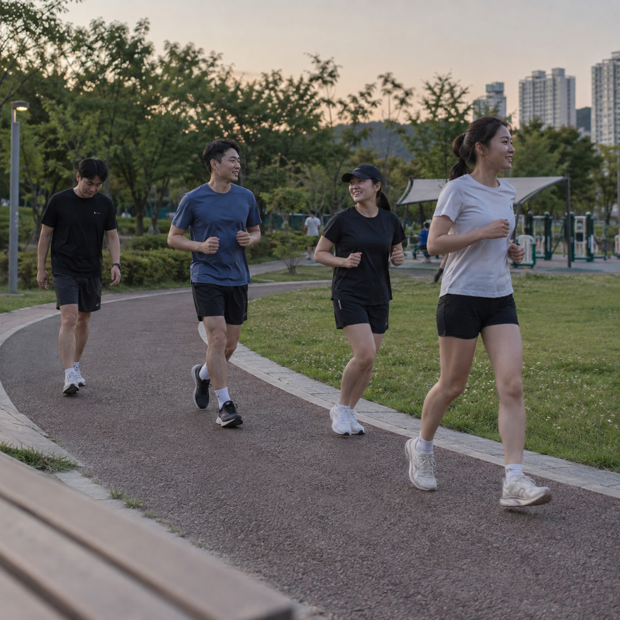 3킬로 천천히 달리기, 가볍게 만나요 모임 대표 이미지