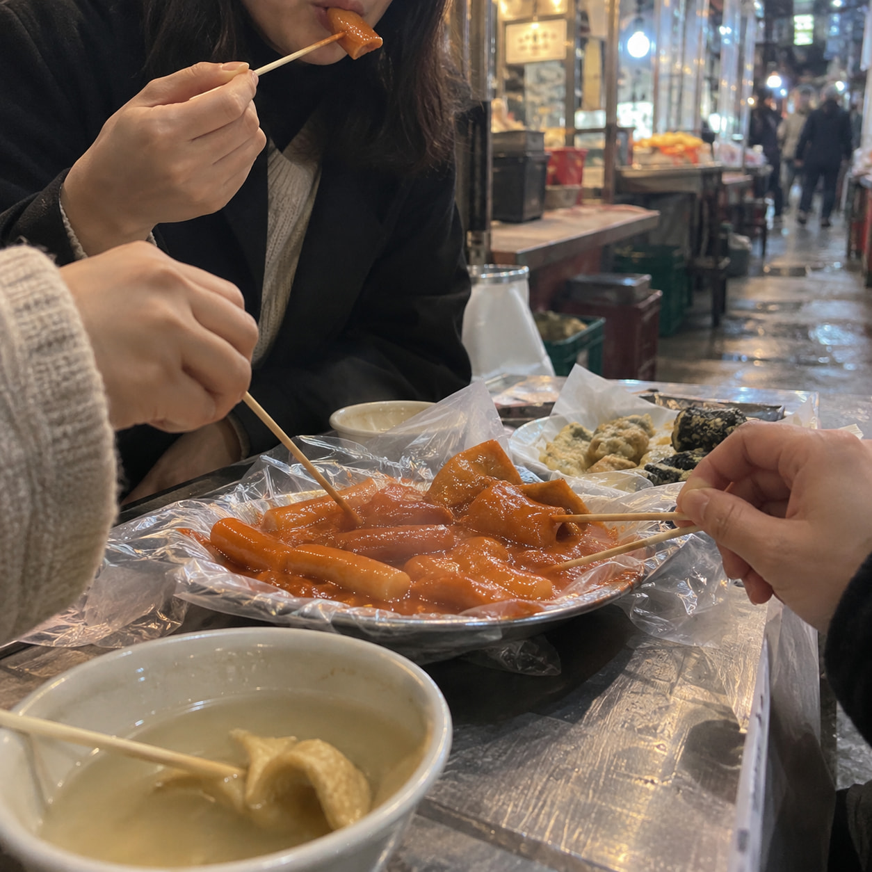 시장 안 간식 천천히 맛보기, 첫 모임 열어요 모임 대표 이미지