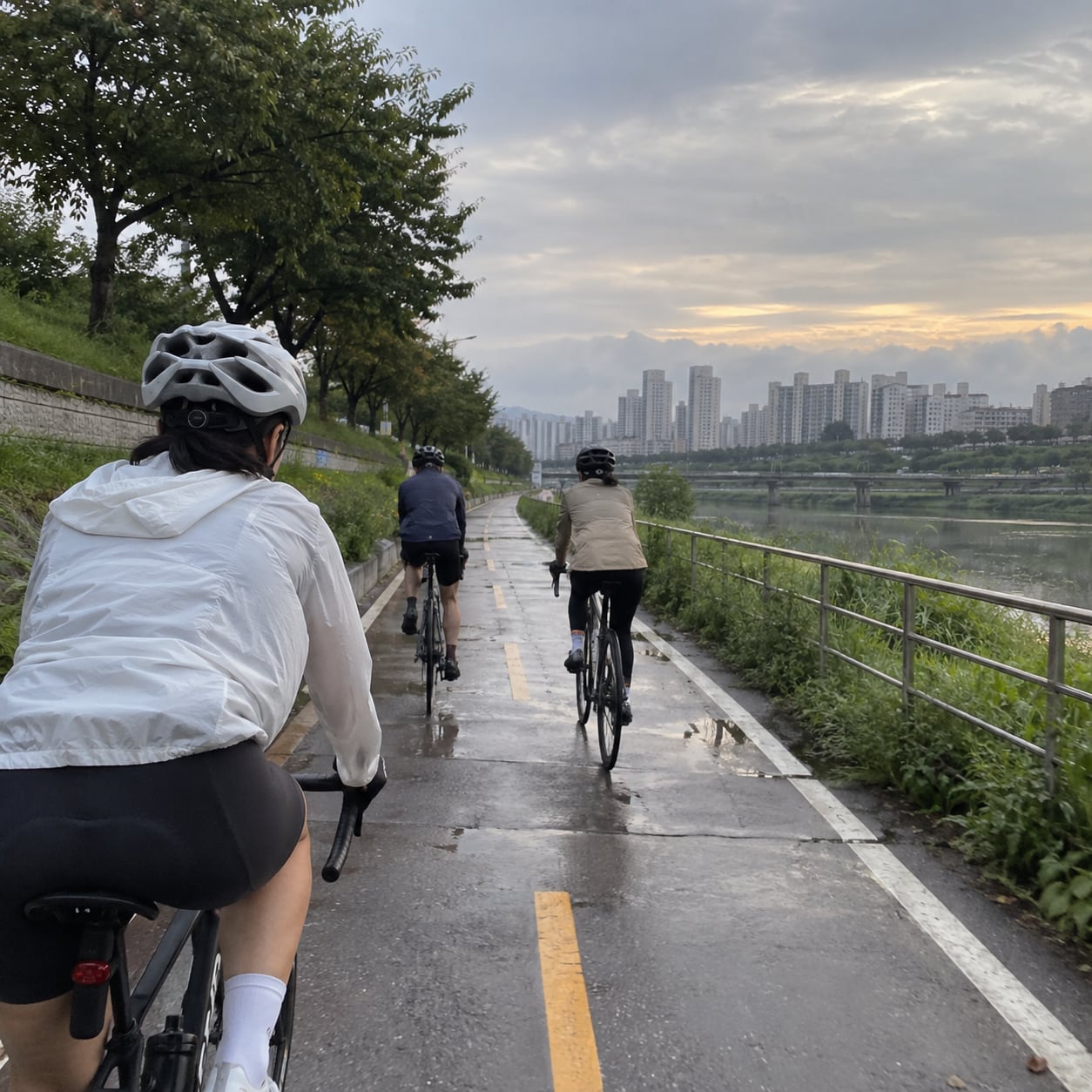 평지 10킬로 편한 속도 라이딩 모임 대표 이미지