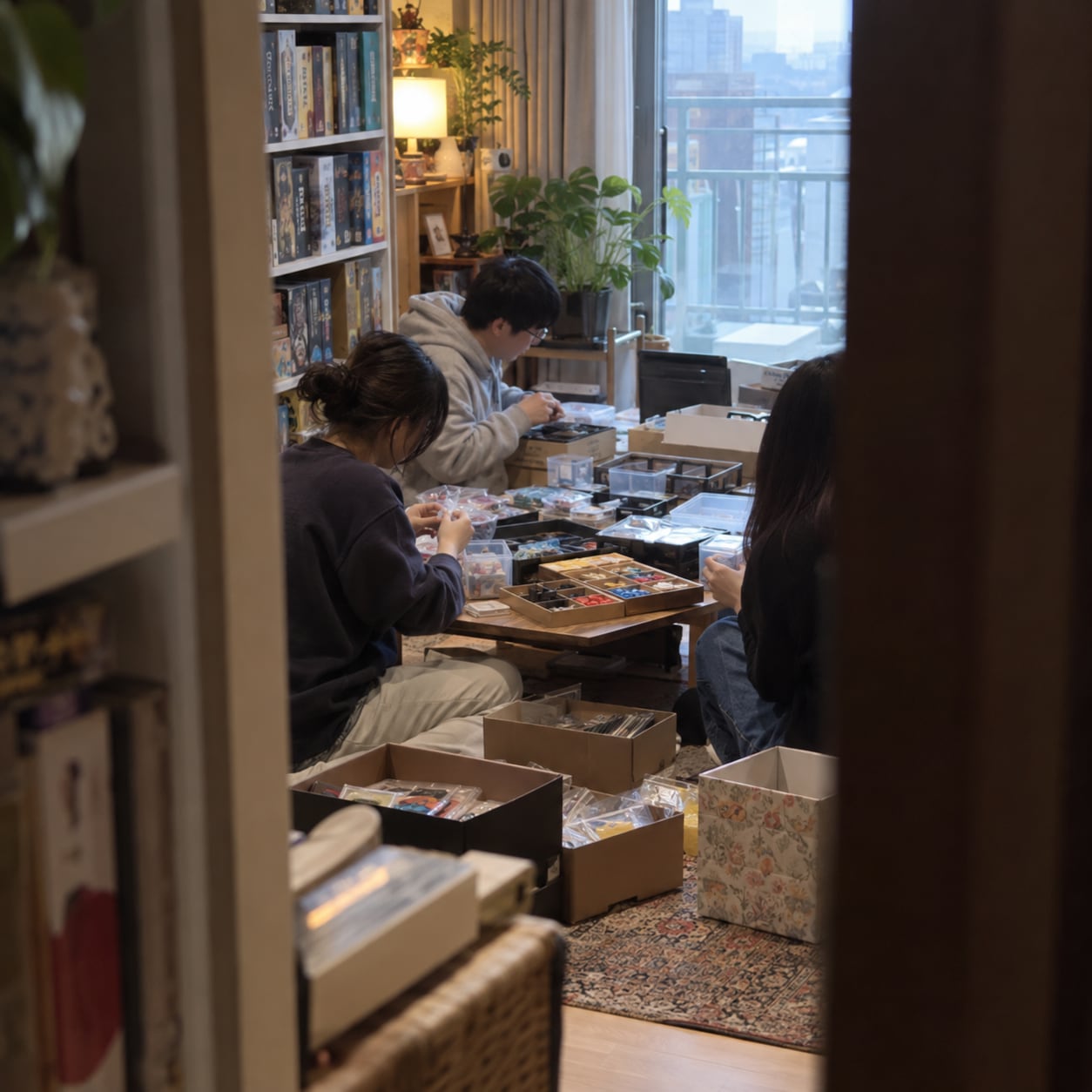 보드게임 정리함 만들기 이야기 모임 대표 이미지