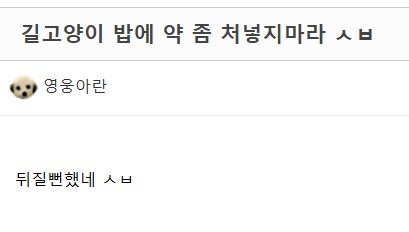 "길고양이 밥에 약 좀 넣지마라 ㅅㅂ"_1.png