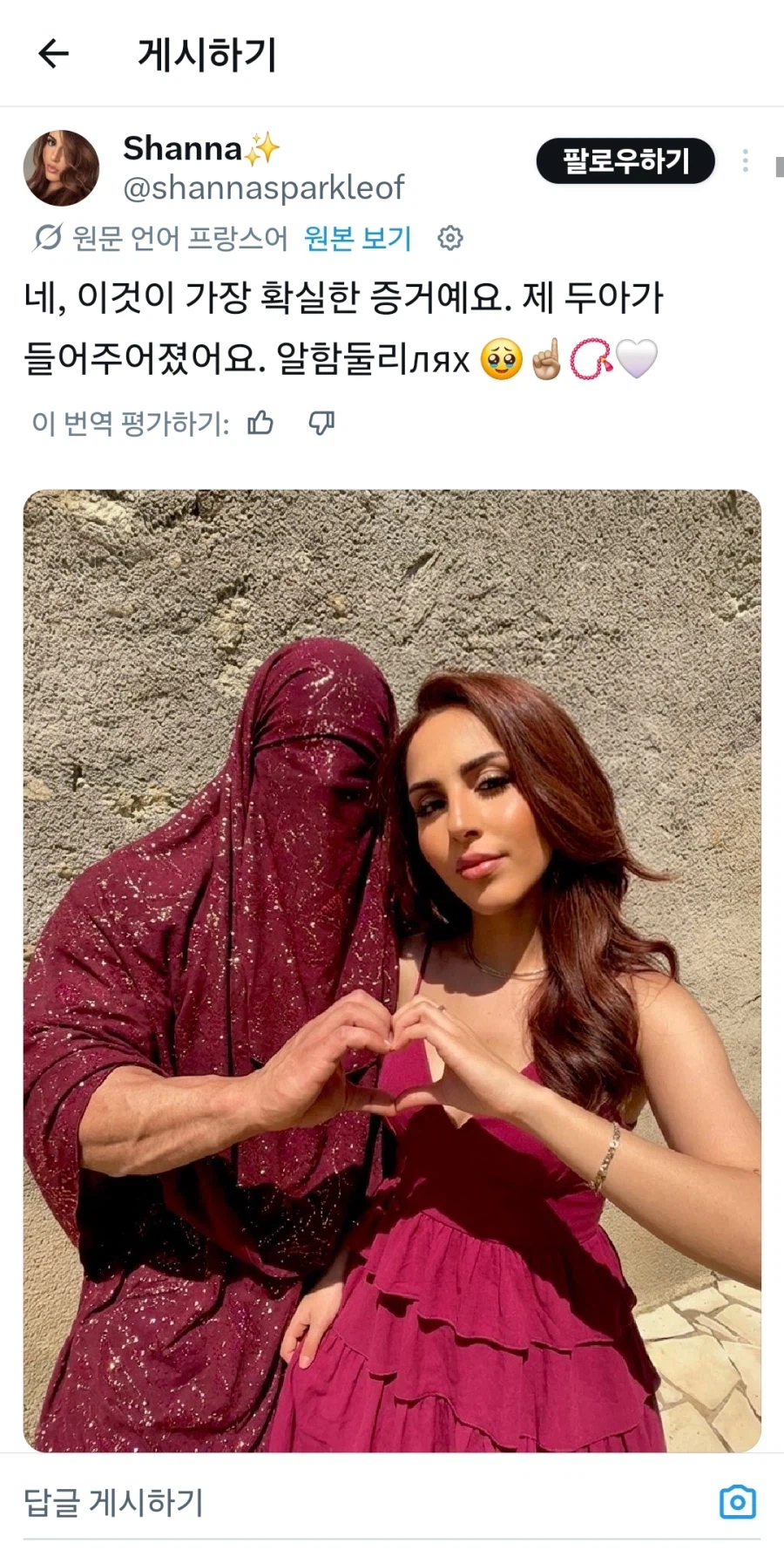 이슬람 줘패고 있는 어느 여성의 풍자글.jpg_9.webp