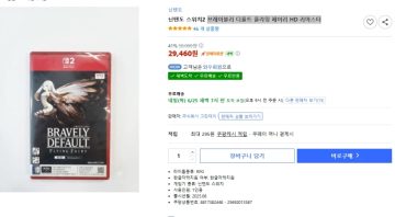 쿠팡 닌텐도 브레이블리 디폴트 플라잉 페어리 HD 리마스터 / 29,460원_1.webp