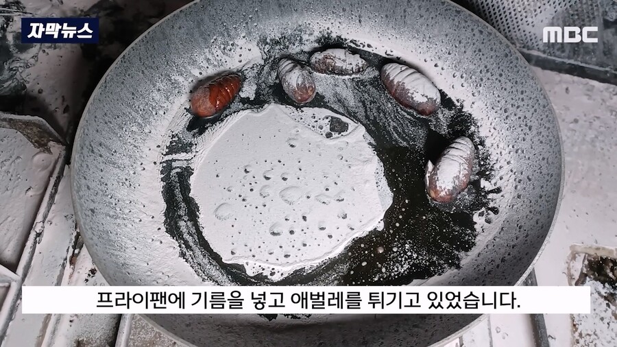 애벌레, 튀겨 먹다 부천 화재사건_1.jpg