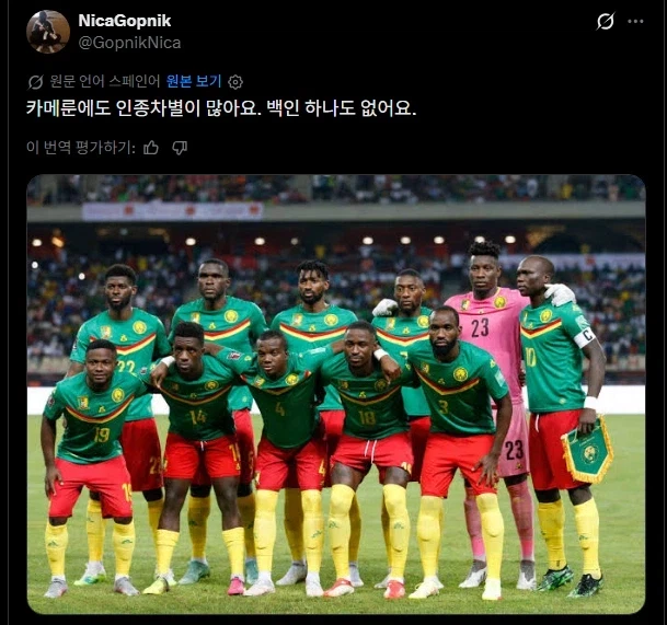 노르웨이 국가대표팀 인종차별 개쩌네요_2.webp