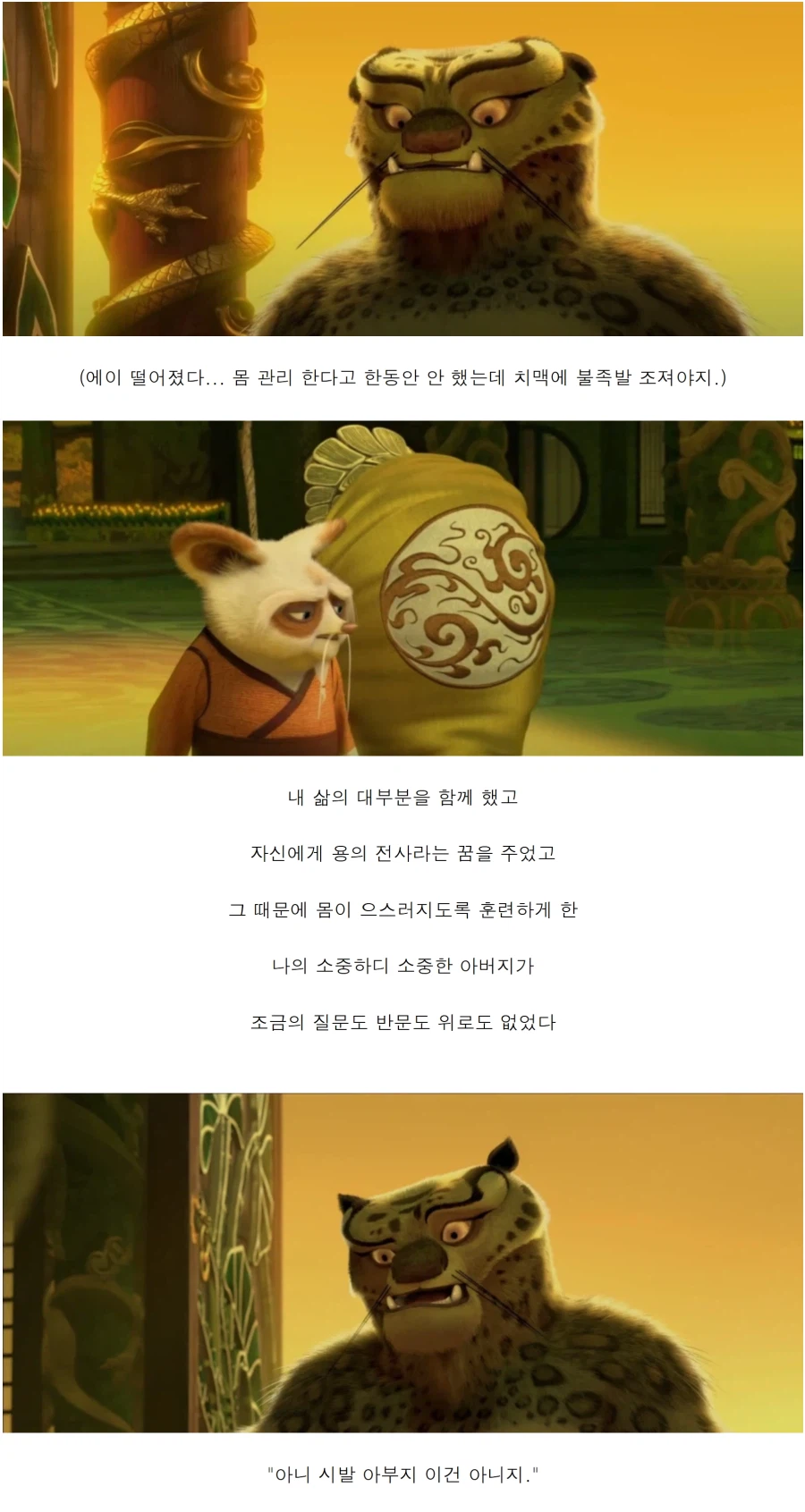 베스트 쿵푸팬더 너는 용의 전사가 될 수 없다. 재미있는점._1.webp