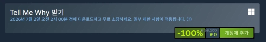 스팀/MS스토어 Tell Me Why (무료)_1.webp