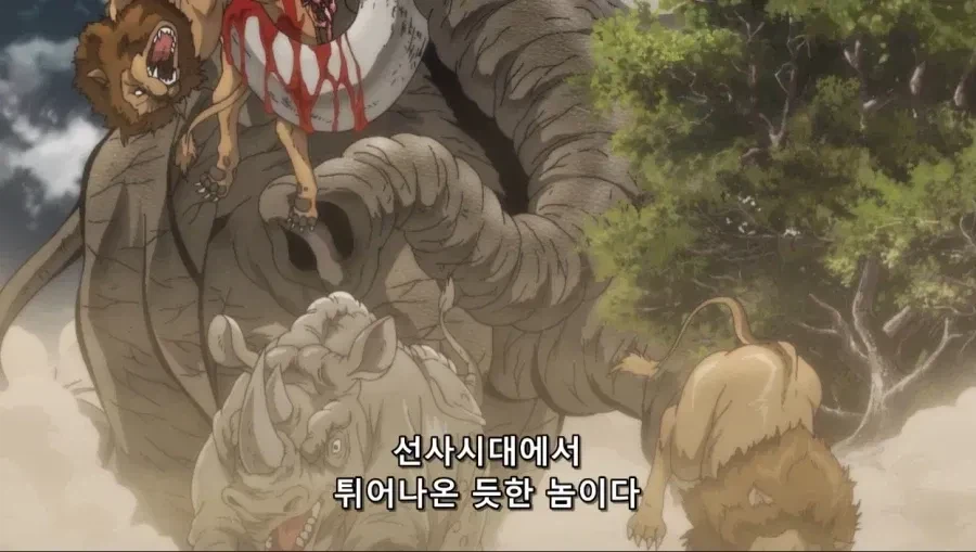 ???: 동물 하나 잡기위해 무기 쓰는건 너무하지 않습니까?.jpg_15.webp
