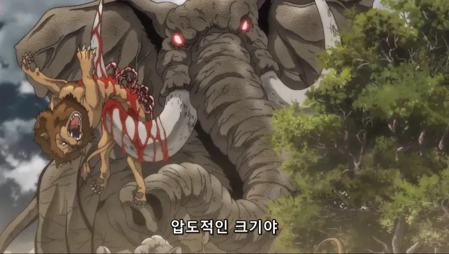 ???: 동물 하나 잡기위해 무기 쓰는건 너무하지 않습니까?.jpg_16.webp