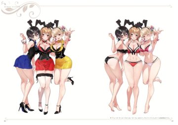 버니 가든 & 헤롱헤롱 버니가든 비주얼 팬북 증쇄 결정_6.webp