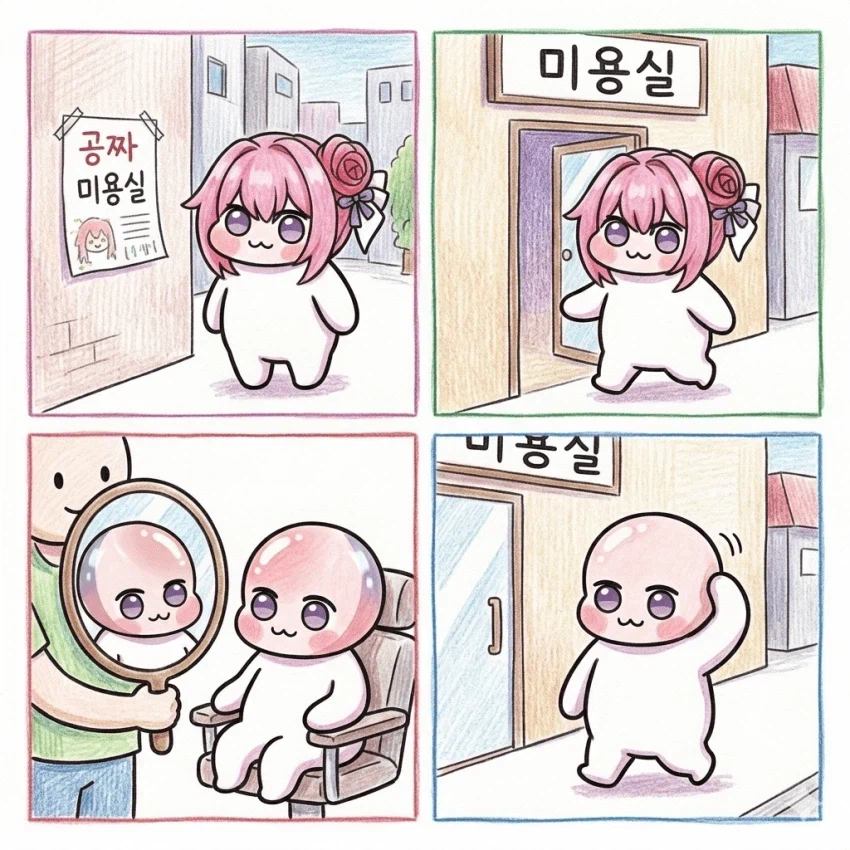 미용실에 다녀온 도로롱_1.webp