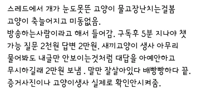 갑자기 이상한 비유해서 논란 터진 유튜버 (※동물 학대 주의)_1.webp