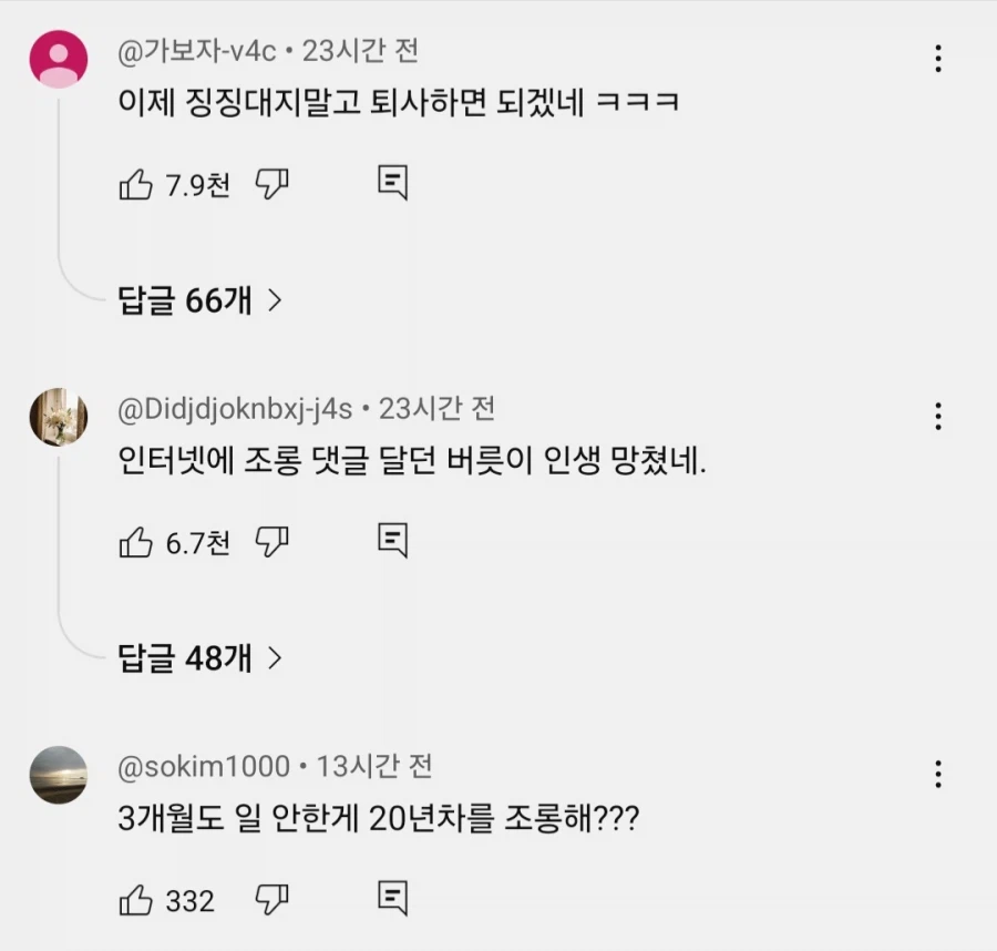 회사 사내게시판을 디씨처럼 이용한 신입사원_15.webp