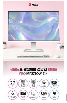 11번가 MSI PRO MP273QW E14 WQHD/신한157,410원_2.webp