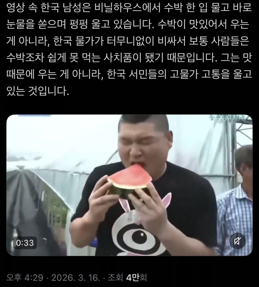 중국인들이 진지하게 믿는 한국 수박론_1.webp